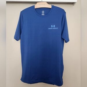 Under Armour Men's Vanish Energy Short Sleeve Tee - BLUE - SMALL **NEW